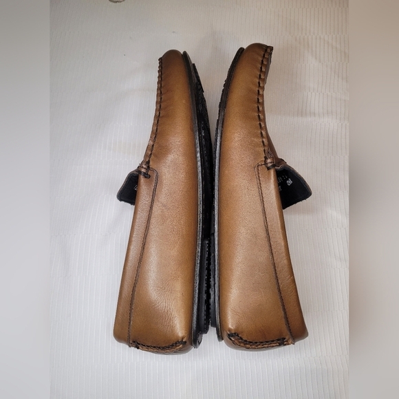 NWOT Allen Edmonds Super Sport Brown Leather Loafers sz 8.5 main image 9